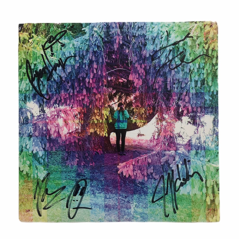 Small Black Band Vinyl Autographed